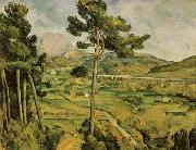 Paul Cezanne La Montagne Sainte-Victoire depuis Bellevue china oil painting reproduction